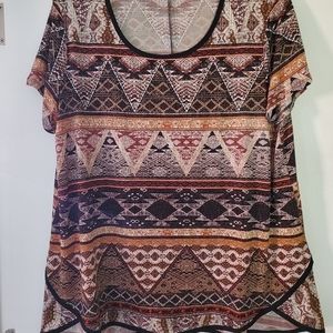 Aztec blouse